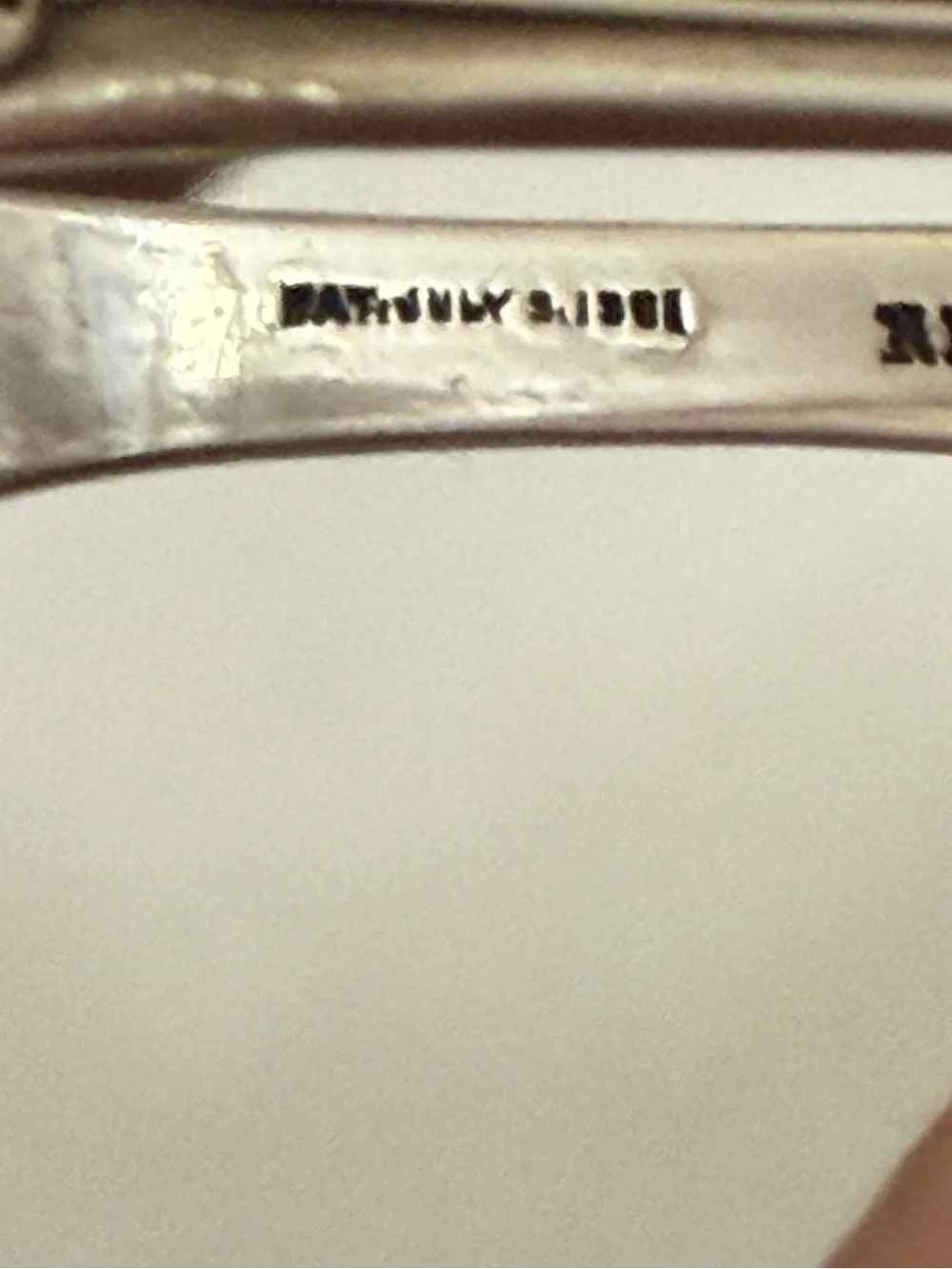 Reed & Barton Silver Sugar Tongs